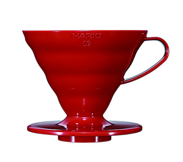 Hario V60 Dripper 02 - Plastic Red
