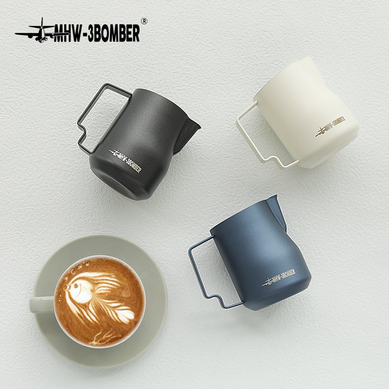 Turbo milk pitcher