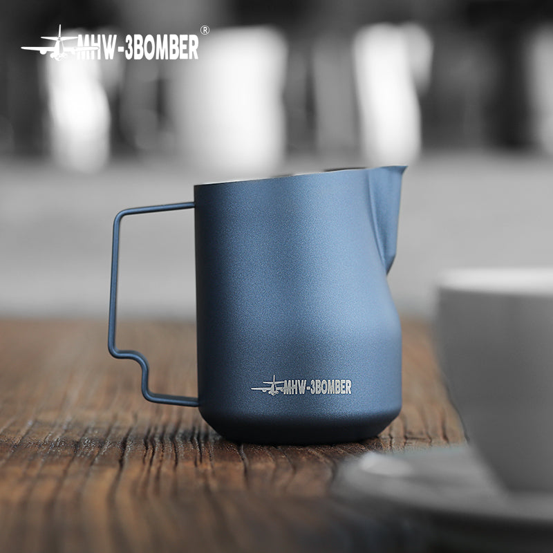 Turbo milk pitcher