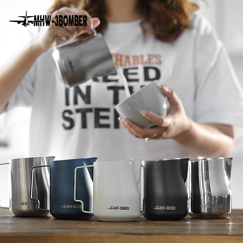 Turbo milk pitcher