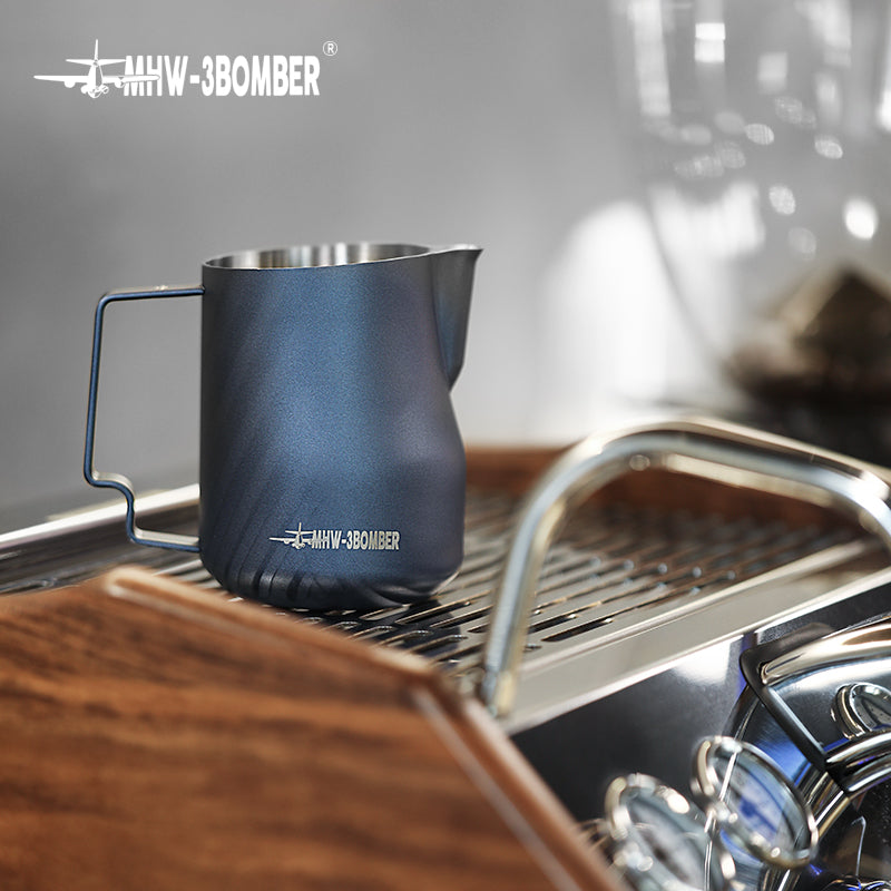 Turbo milk pitcher