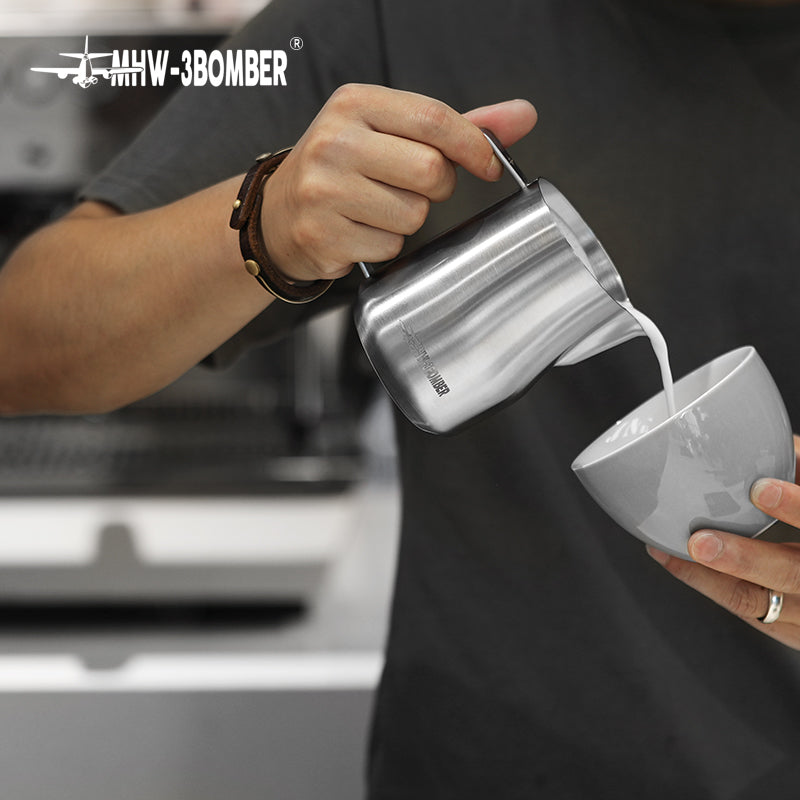 Turbo milk pitcher