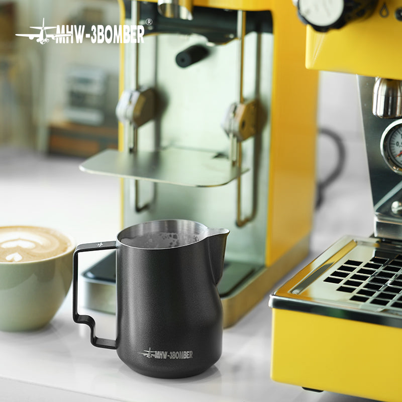 Turbo milk pitcher