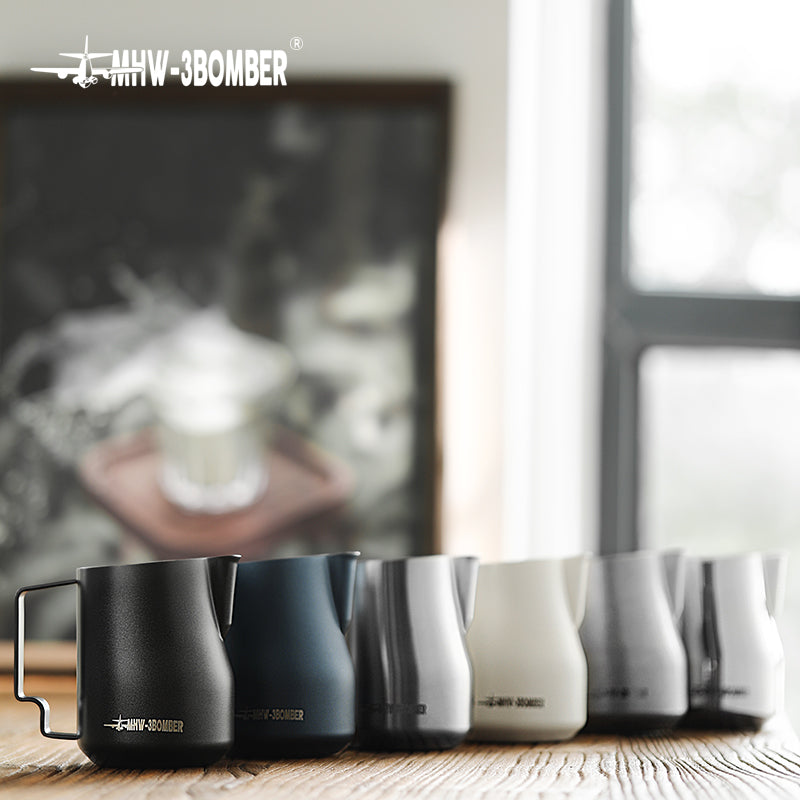Turbo milk pitcher