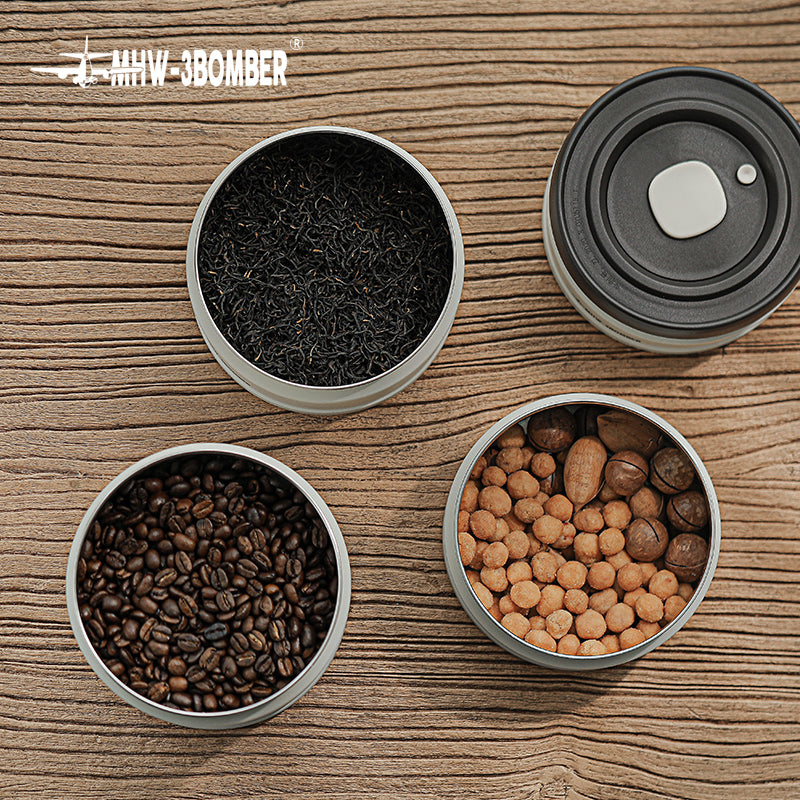 Vacuum sealed canister