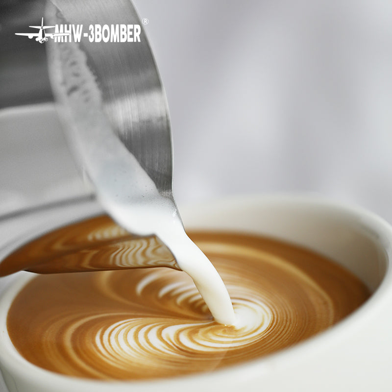 Turbo milk pitcher