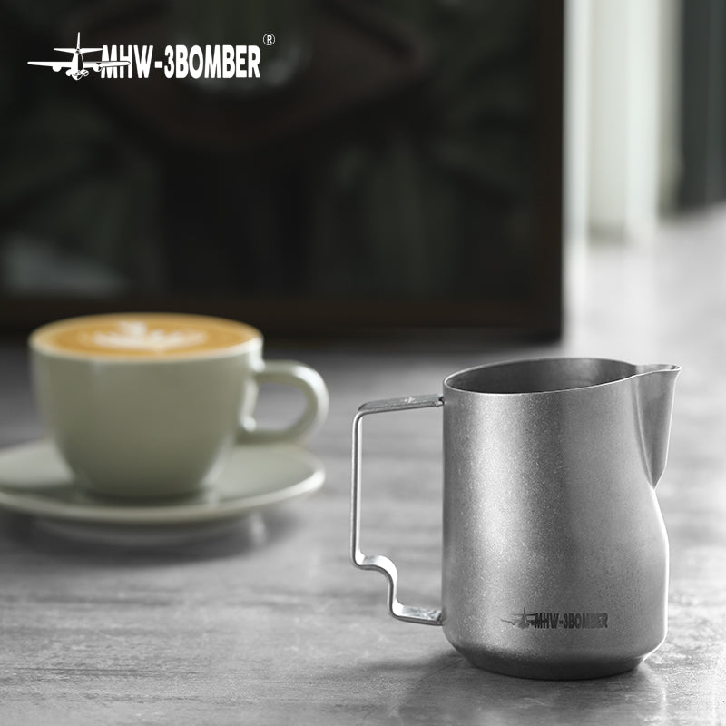 Turbo milk pitcher