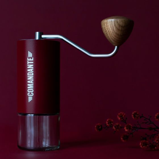 Comandante C40 Hand Grinder MK3 - Burgundy